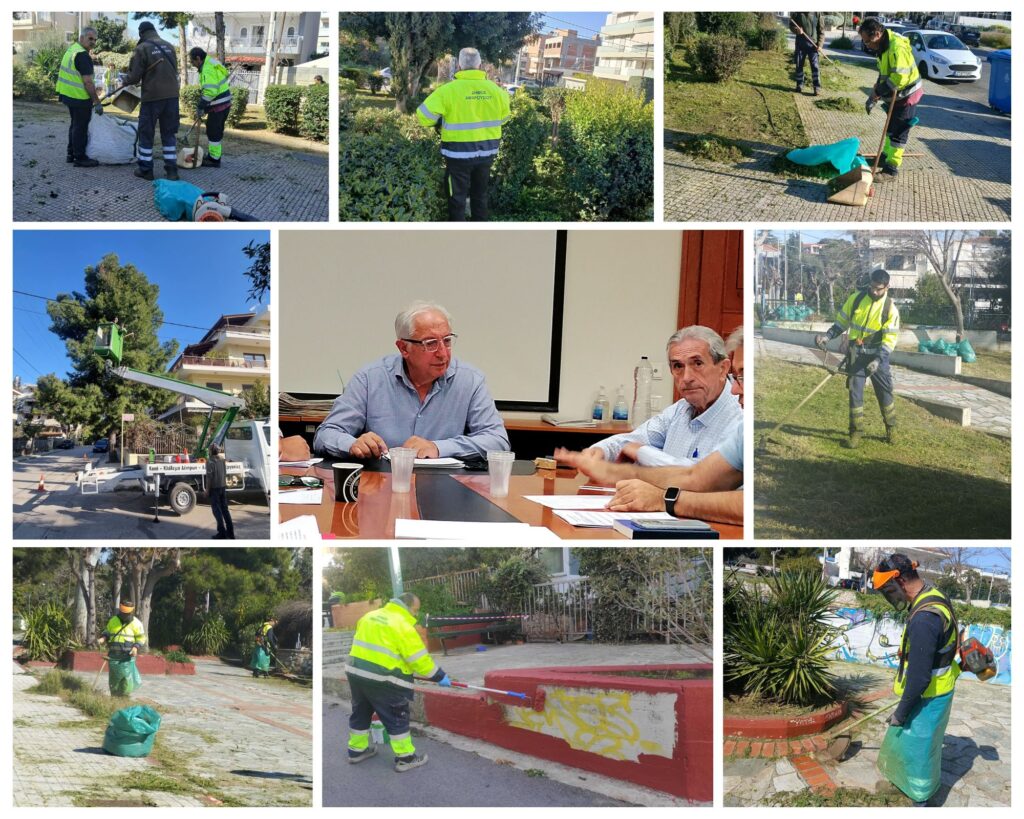 Παρεμβάσεις καθαριότητας και ευπρεπισμού σε Στούντιο Α, Άγιο Θωμά και Ψαλίδι