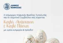 Καλή Ανάσταση & Καλό Πάσχα από τον Δήμαρχο Κηφισιάς
