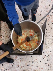 Μάθημα προσφοράς στο Δημοτικό Σχολείο Ροδόπολης