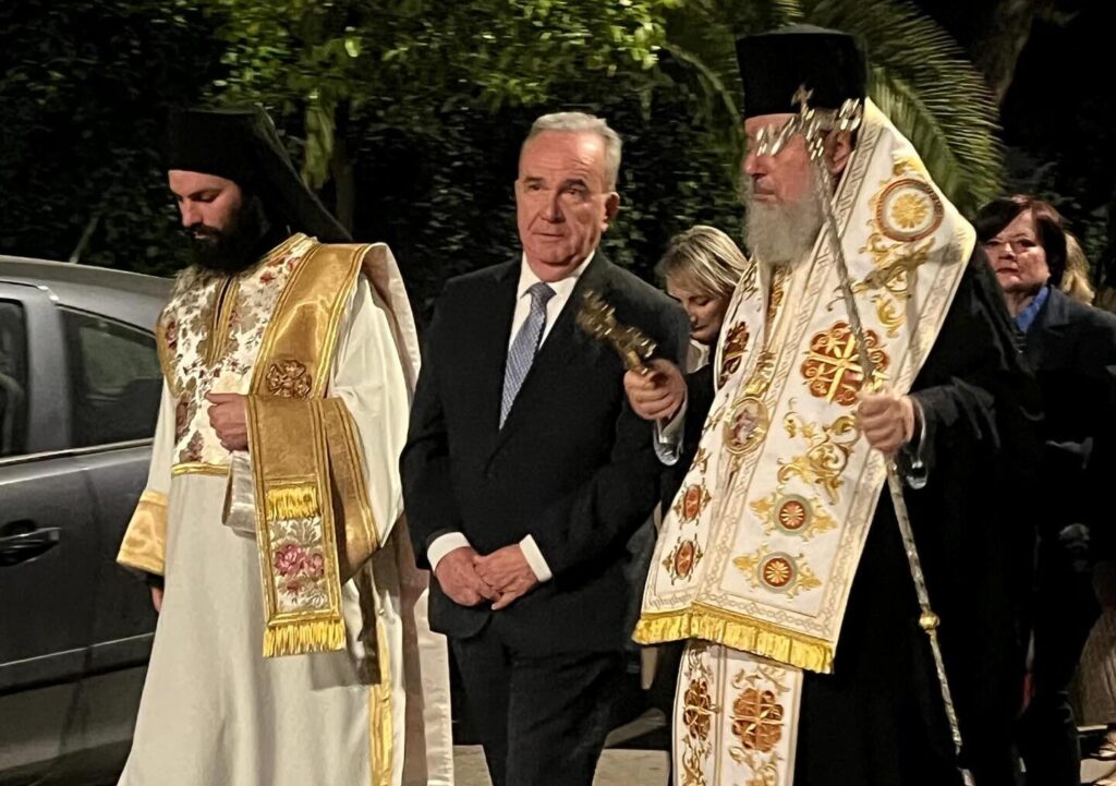 Παραμονή του Αγίου Γεωργίου στον Ιερό Ναό Αγίου Γεωργίου Παπάγου