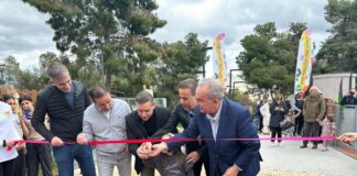 Στα εγκαίνια του Λόφου του Παιδιού στο Γαλάτσι Home