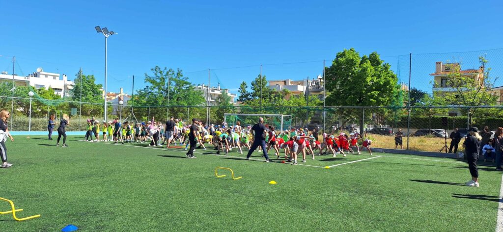 Με μεγάλη επιτυχία πραγματοποιήθηκε η εκδήλωση «Παιχνίδια Στίβου» των αθλητικών προγραμμάτων του Δήμου Αμαρουσίου