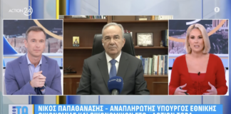 Στηρίζουμε την επιχειρηματικότητα, κυρίως των νέων. Στην εκπομπή «Action Τώρα» του Action 24 Home