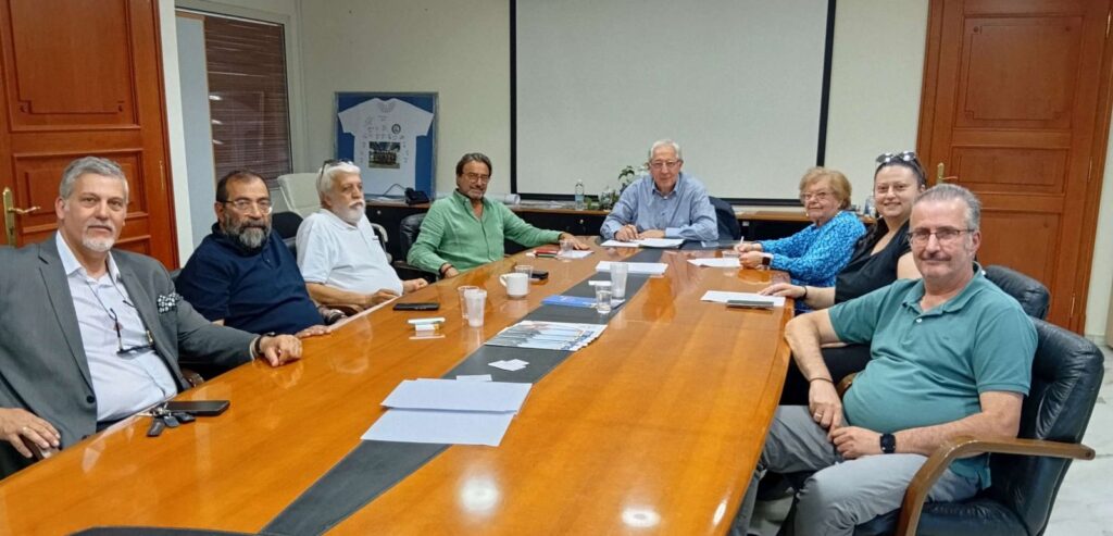 Συνάντηση του Δημάρχου Αμαρουσίου Θεόδωρου Αμπατζόγλου με τον “Αθλητικό Όμιλο Οδυσσέας Αμαρουσίου”
