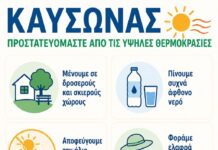 Οδηγίες προστασίας των πολιτών από τον καύσωνα