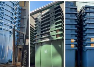 Παραλαβή 210 νέων κάδων για την ενίσχυση της Υπηρεσίας Καθαριότητας Home