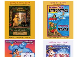 Παραστάσεις κουκλοθέατρου και θεάτρου σκιών στις γειτονιές του Δήμου Λυκόβρυσης-Πεύκης Home