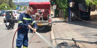 Στις φλόγες ηλεκτρικό μοτοποδήλατο στο Χαλάνδρι-Άμεση επέμβαση της Πολ. Προστασίας του Δήμου Βριλησσίων Home