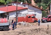 Άμεση συνδρομή της Πολιτικής Προστασίας του Δήμου Βριλησσίων σε πυρκαγιά στη Νέα Πεντέλη