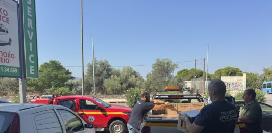 Η Υπηρεσία Πολιτικής Προστασίας του Δήμου Αμαρουσίου έλαβε προσφορά 1.600 λίτρων χυμών από την εταιρεία ADVIDEA Home