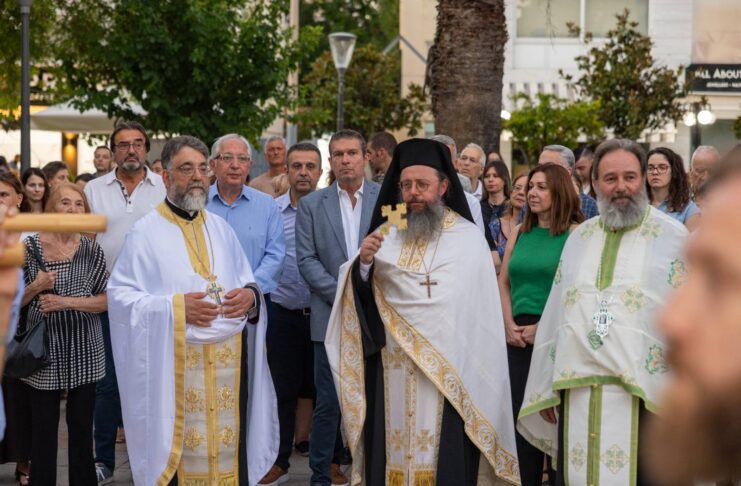 Με λαμπρότητα και κατάνυξη εορτάστηκε η Μεταμόρφωση του Σωτήρος στο Μαρούσι Home