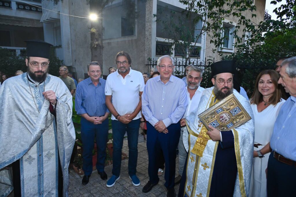 Ο Δήμαρχος Αμαρουσίου Θεόδωρος Αμπατζόγλου στον μεθεόρτιο Εσπερινό του Αγίου Ιωάννη του Πέλικα