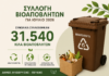Συνεχίζεται με συνέπεια η συλλογή βιοαποβλήτων στον Δήμο Λυκόβρυσης – Πεύκης