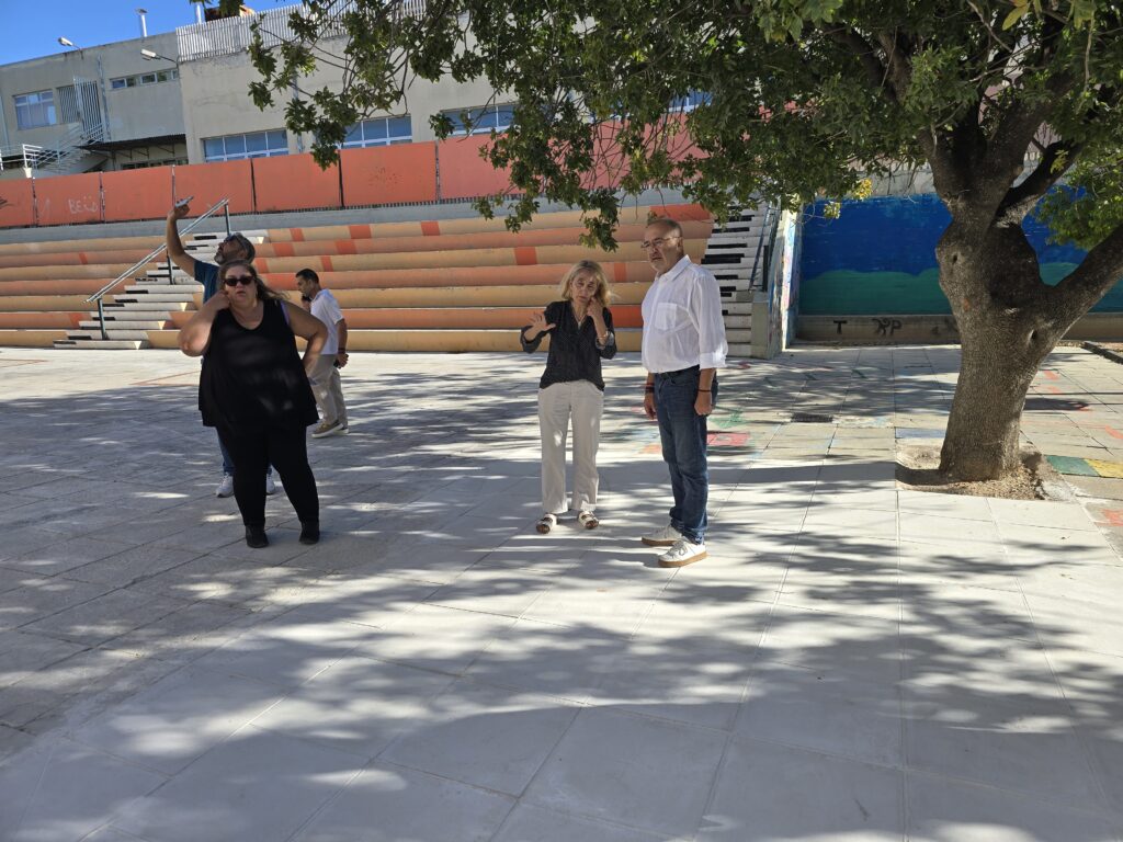 Κλειστή αίθουσα πολλαπλών χρήσεων κατασκευάζει στην αυλή του 12ου Δημοτικού Σχολείου της πόλης