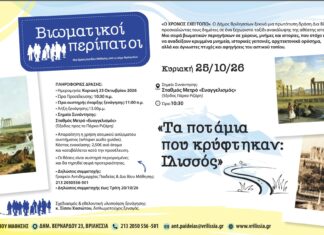 «Ο Χρόνος έχει Τόπο»: Κύκλος βιωματικών περιηγήσεων στην αθέατη ιστορία της Αττικής Home