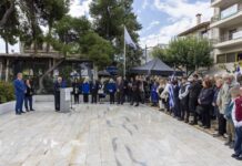 Τους ήρωες του 1940, τίμησαν η μαθητική κοινότητα, οι σύλλογοι και οι φορείς της πόλης του Αμαρουσίου
