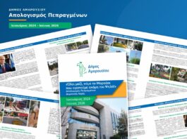 Τρία χρόνια μετά τις εκλογές της 8ης Οκτωβρίου 2023: Έργο και δράσεις για το Μαρούσι που αγαπάμε Home